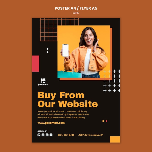 Special sales print template