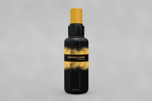 Spray bottle mockup