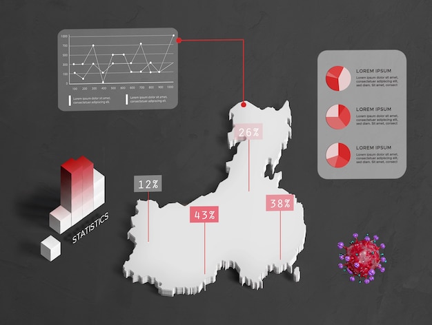 Free PSD spreading of coronavirus map china