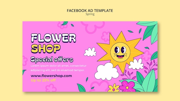 Free PSD spring template design