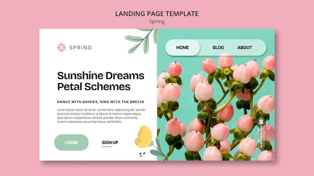 Spring template design