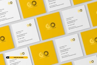 Square business cards