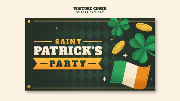 St patrick's day template design