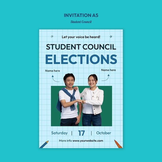 Student council template design