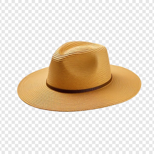 Sun hat png isolated on transparent background