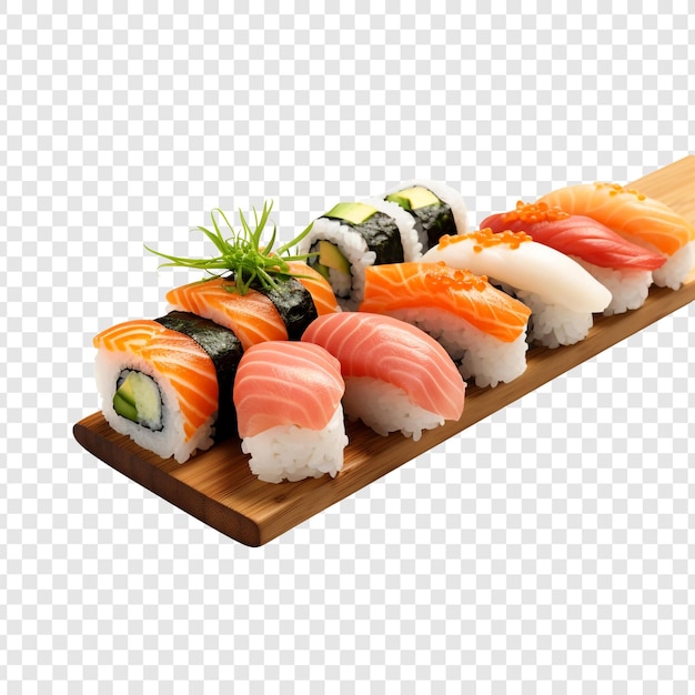 Free PSD sushi isolated on transparent background