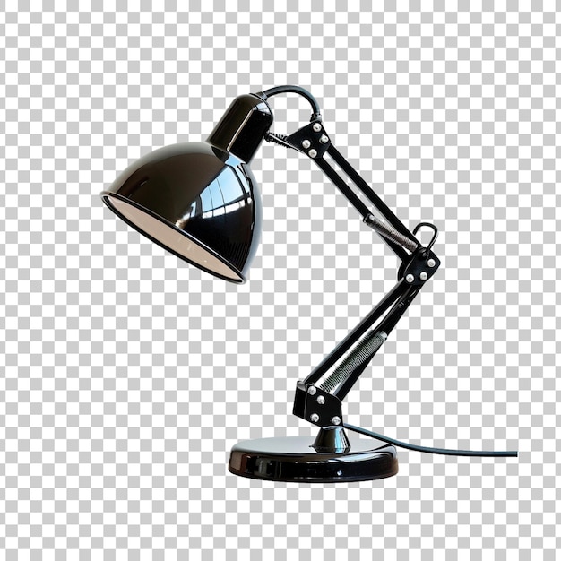 Free PSD table lamp isolated on a transparent background