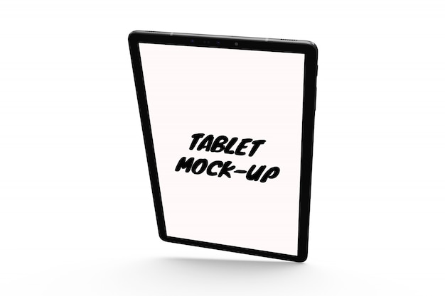 Tablet Mock-up Isolated