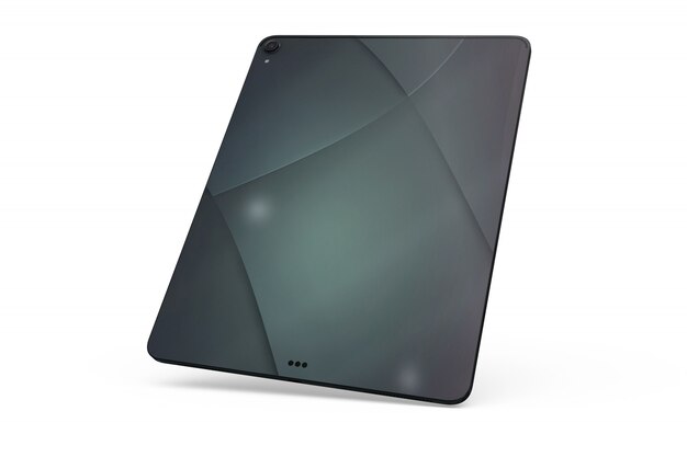 Tablet Skin Mock-up Isolated