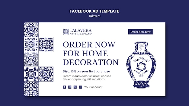 Free PSD talavera template design