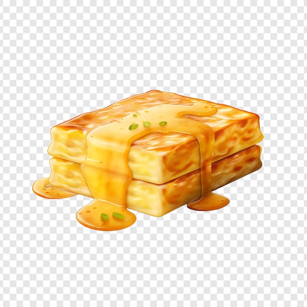 Free PSD tamagoyaki isolated on transparent background