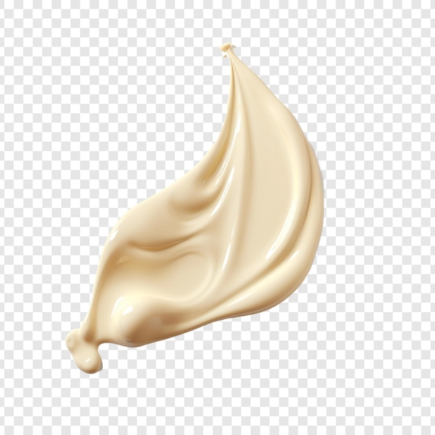 Free PSD tasty bechamel sauce png isolated on transparent background