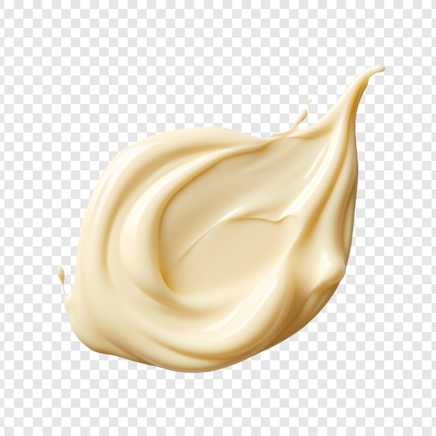 Free PSD tasty bechamel sauce png isolated on transparent background