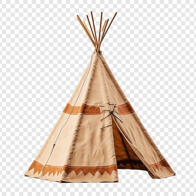 Free PSD teepee tipi house isolated on transparent background