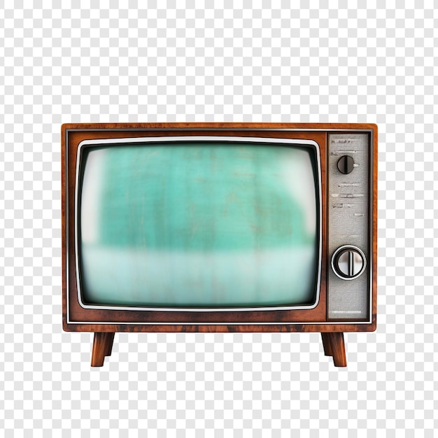 Television isolated on transparent background