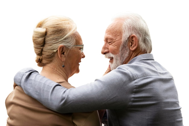 Free PSD tender moments of elder couple