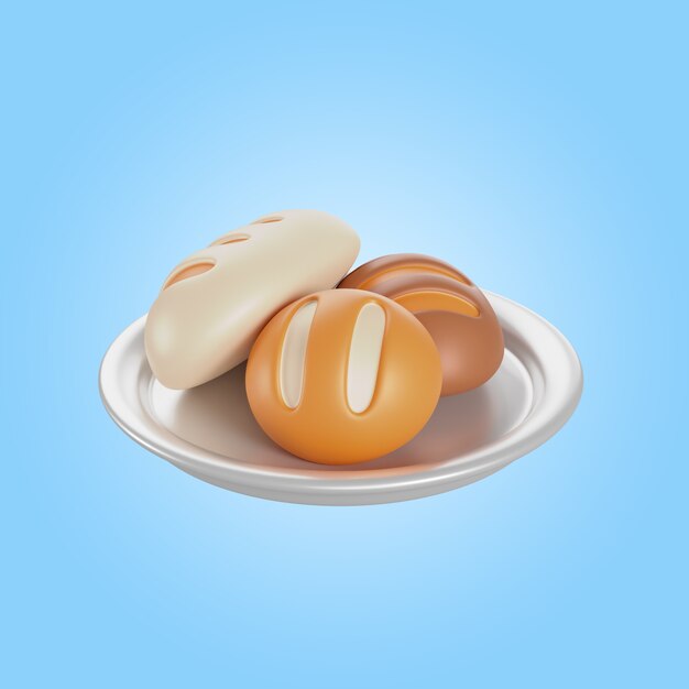 Thanksgiving 3d rendering icon