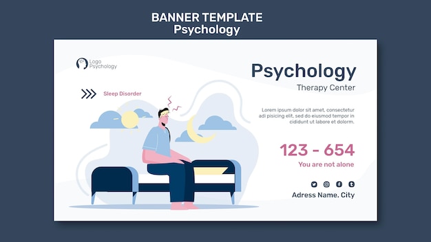 Therapy center template banner