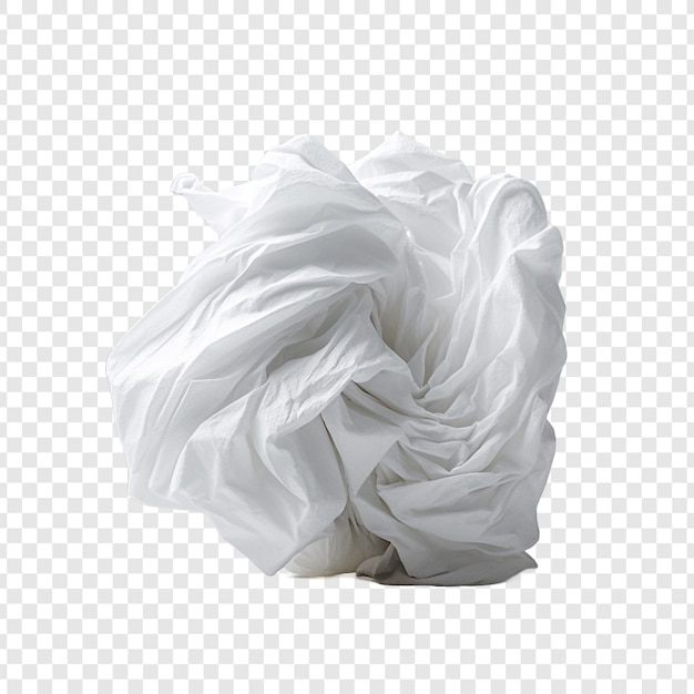 Free PSD tissue isolated on transparent background