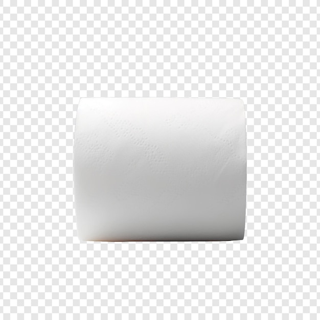 Toilet paper isolated on transparent background