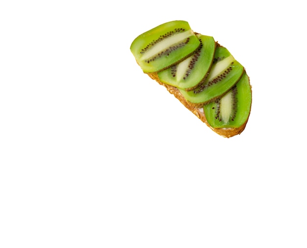 Free PSD top view on delicious sandwich