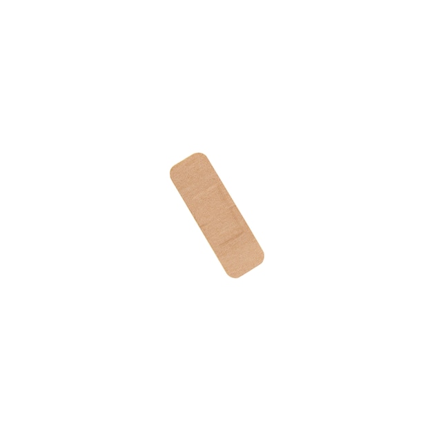 Free PSD top view on medical bandage