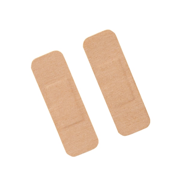 Free PSD top view on medical bandage