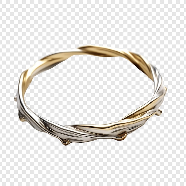 Free PSD torc jewellery isolated on transparent background