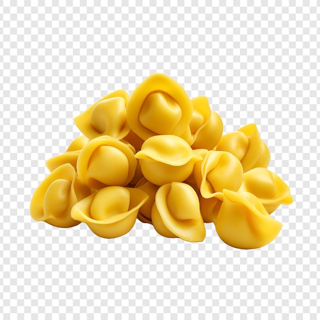 Free PSD tortellini isolated on transparent background