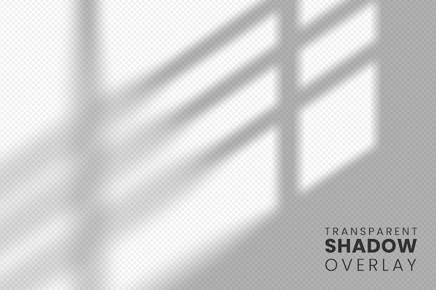 Free PSD transparent window shadow overlay template