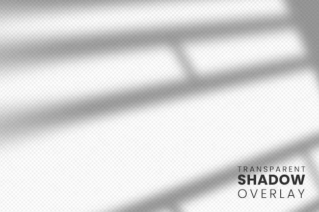 Free PSD transparent window shadow overlay template