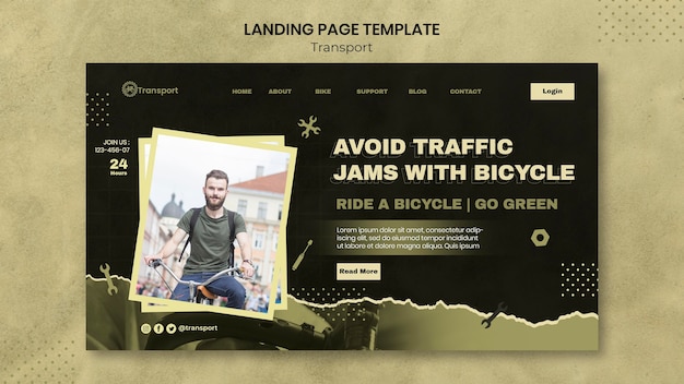 Transport template design