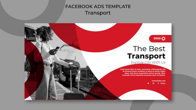 Free PSD transport template design