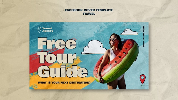 Free PSD travel  template design