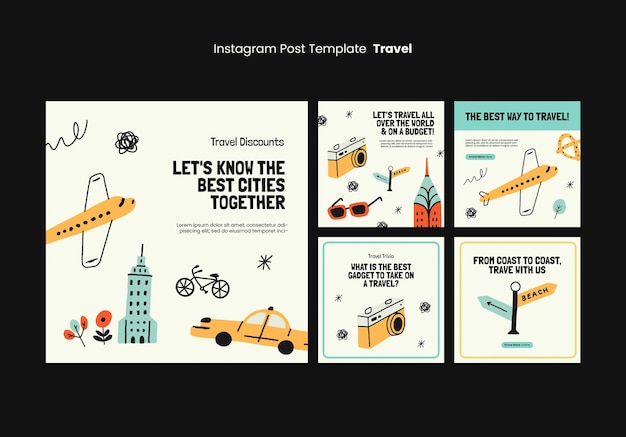 Travel  template design