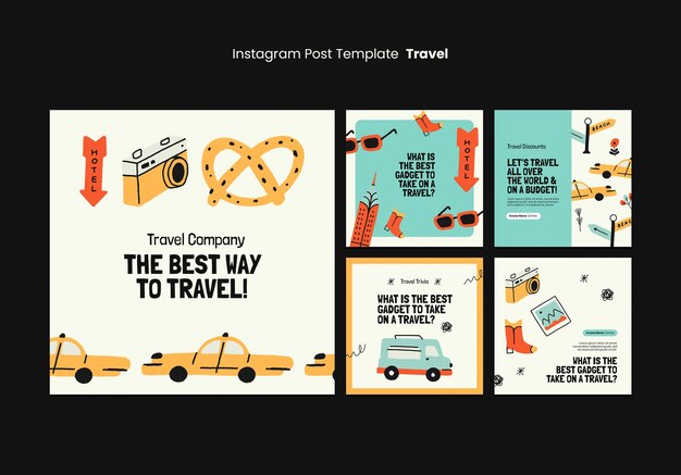 Travel  template design