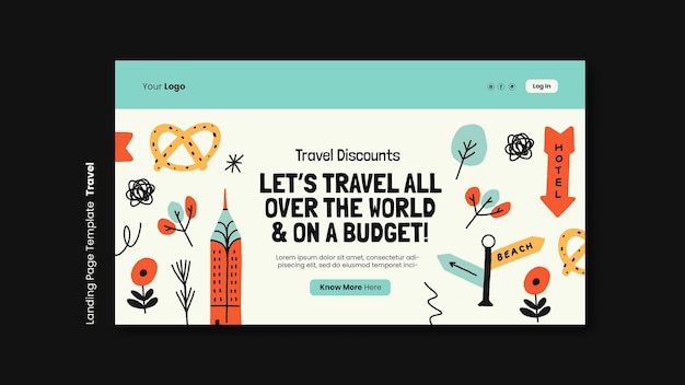 Travel  template design