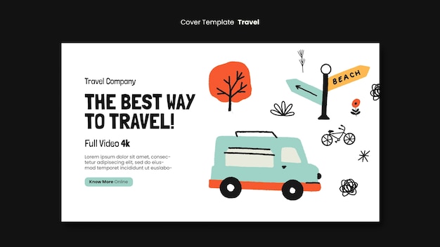 Travel  template design