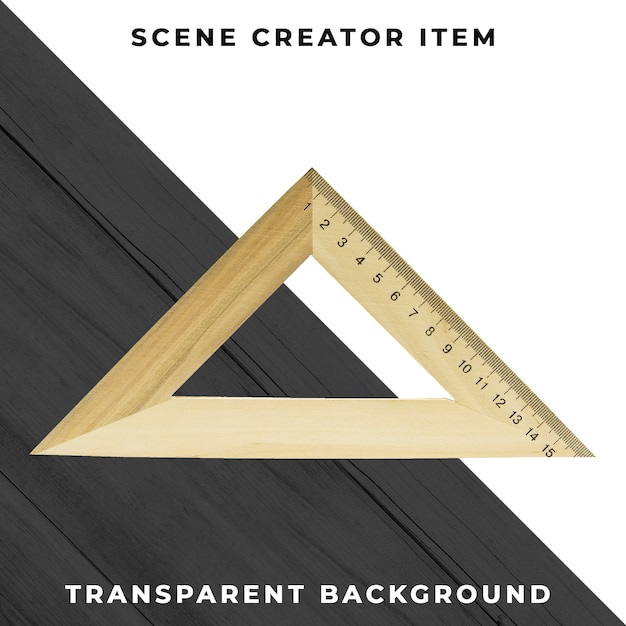 Free PSD triangle object transparent psd