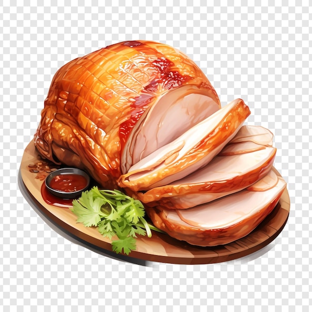 Free PSD turducken isolated on transparent background