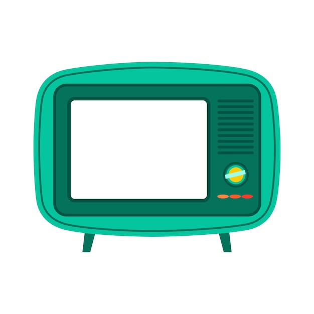 Free PSD tv illustration