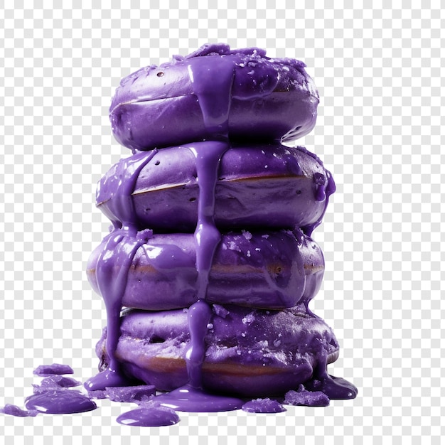 Ube isolated on transparent background