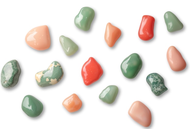 Free PSD various shaped stones isolated