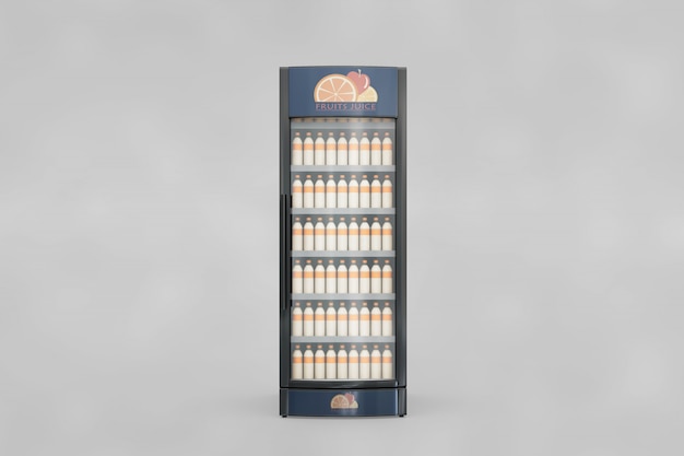 Free PSD vending machine mockup