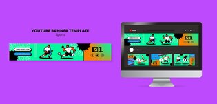 YouTube Header Templates