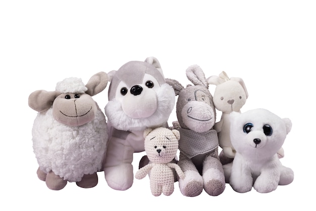 Free PSD view of children's stuffed animal