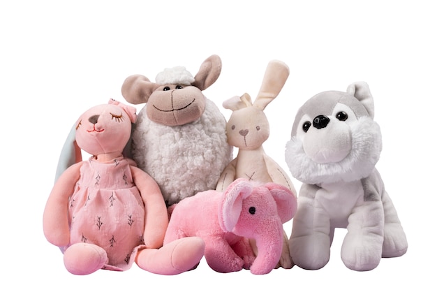 Free PSD view of children's stuffed animal