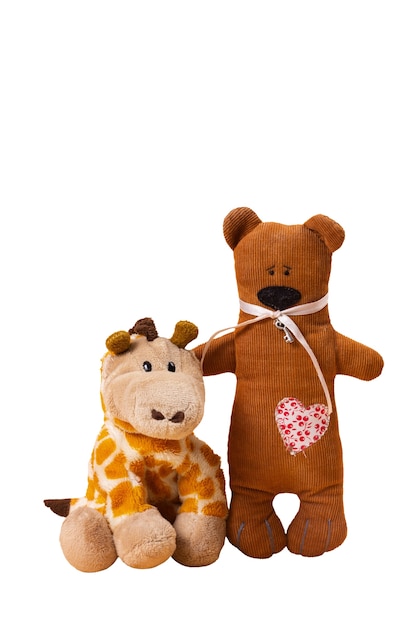 Free PSD view of children's stuffed animal