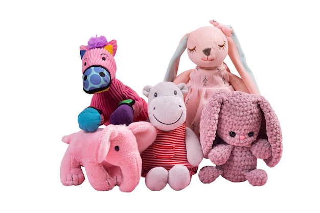 Free PSD view of children's stuffed animal