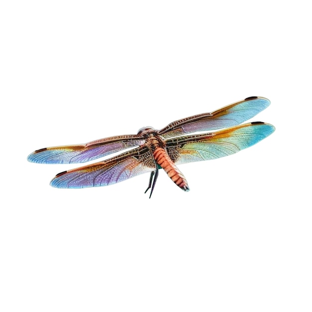 Free PSD view of dragonfly